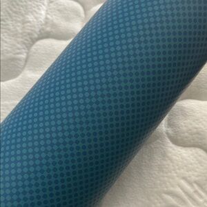 Blue Patterned Yoga Mat